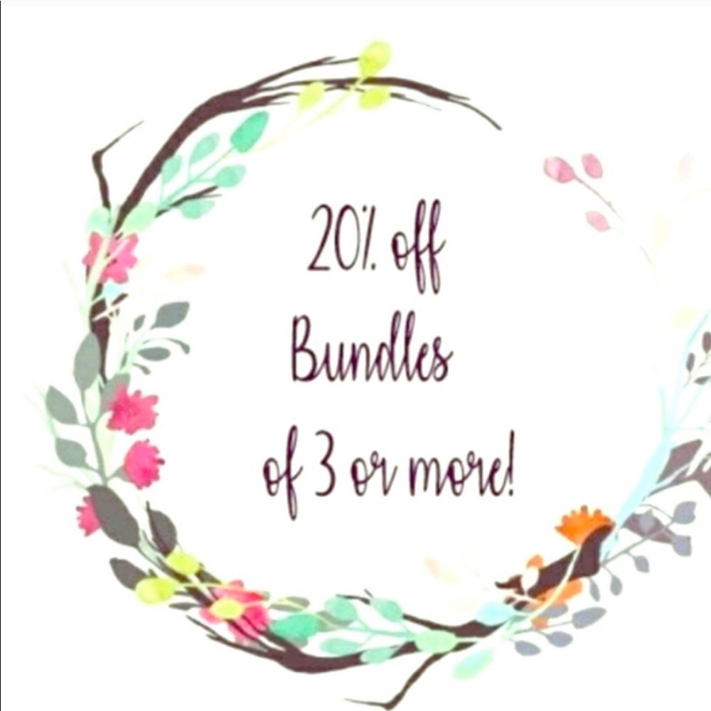Bundle 3 or more items with a 🌟& SAVE!